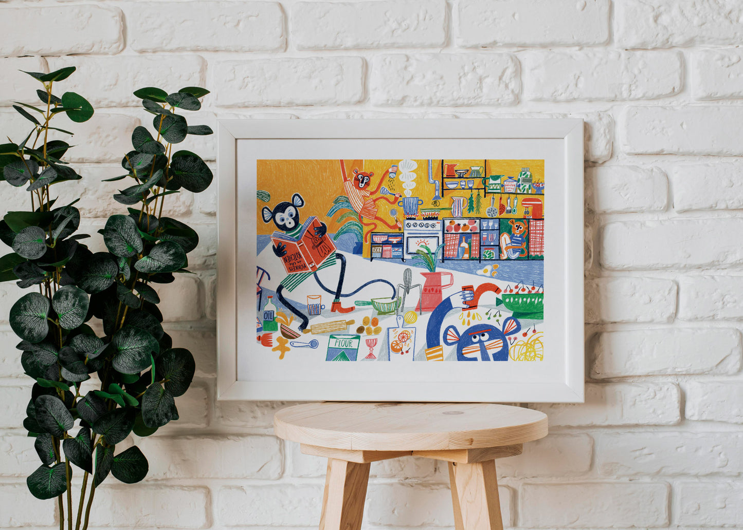 Monkeys in the kitchen