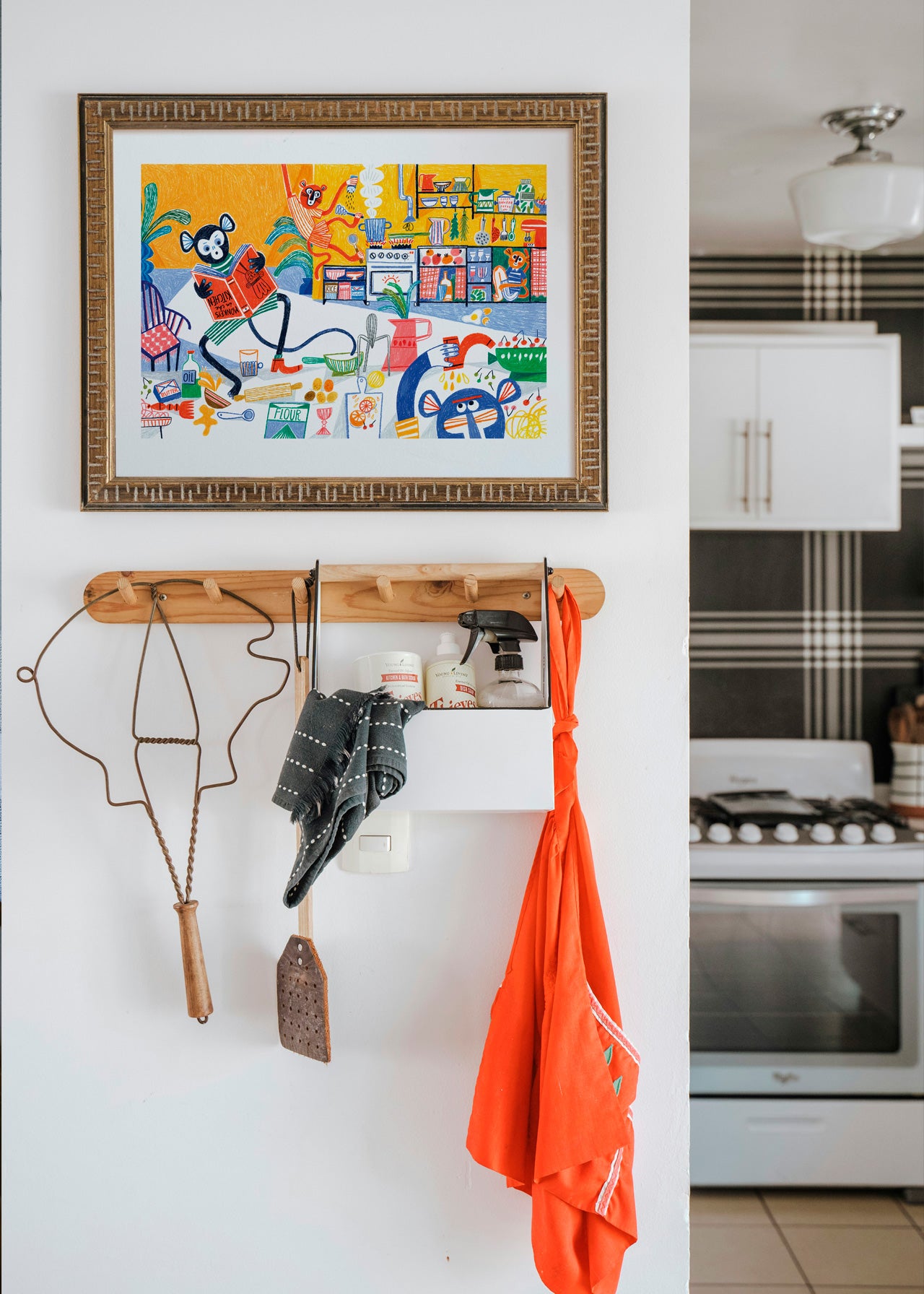 Monkeys in the kitchen