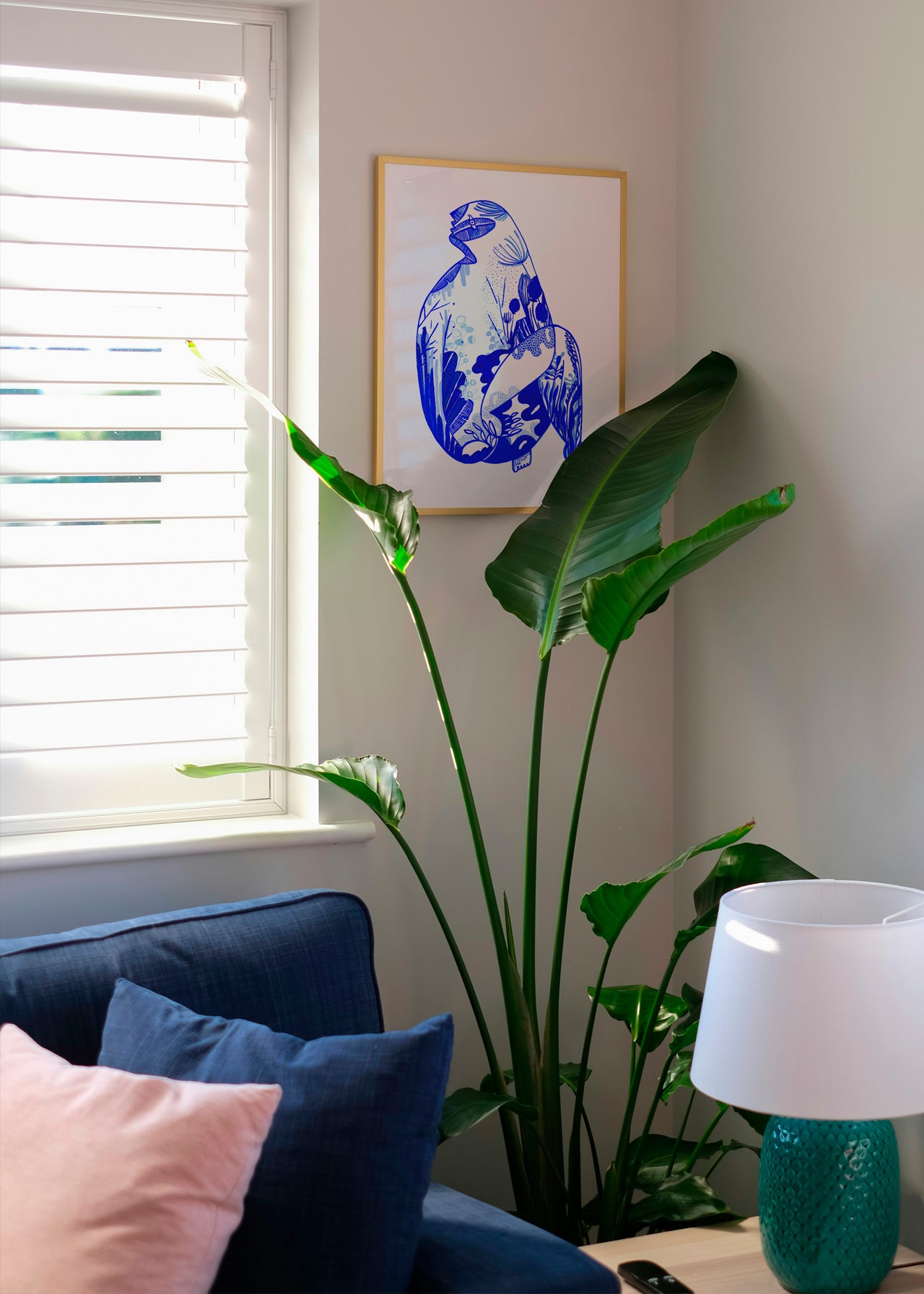 Blue Monstera