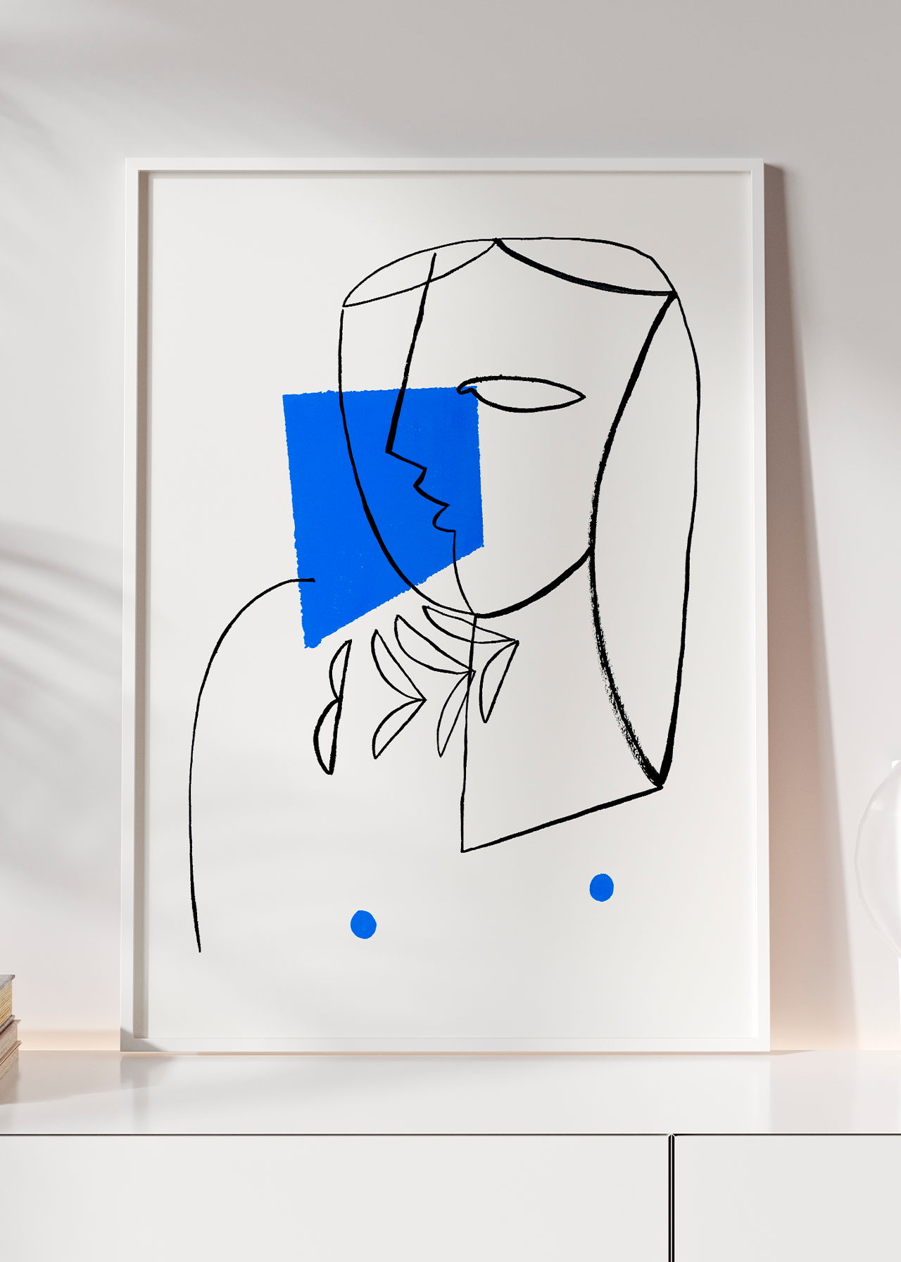 Portret dziewczyny z błękitem