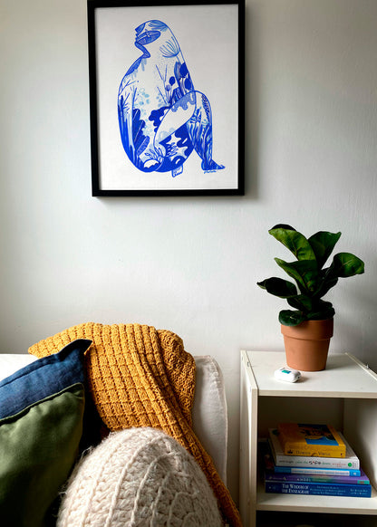 Blue Monstera