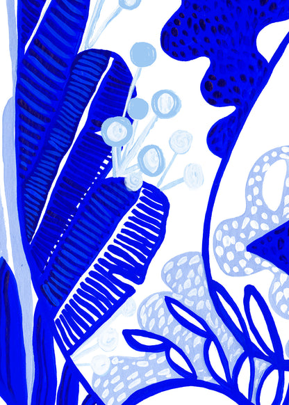 Blue Monstera