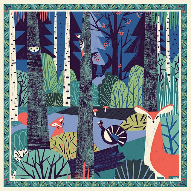 In a forest