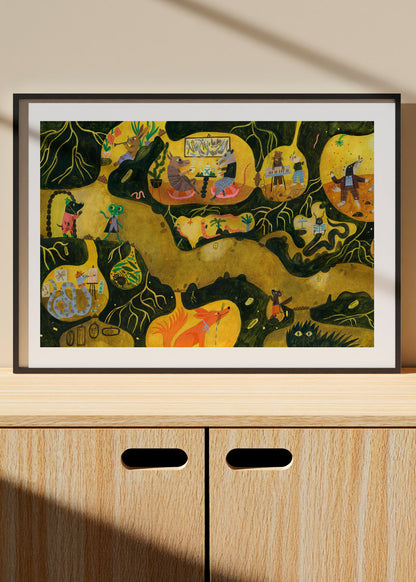 The underground is home