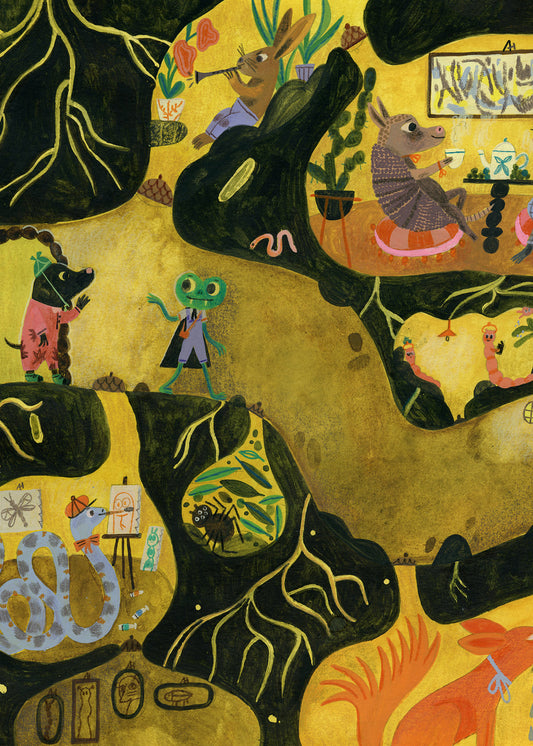 The underground is home