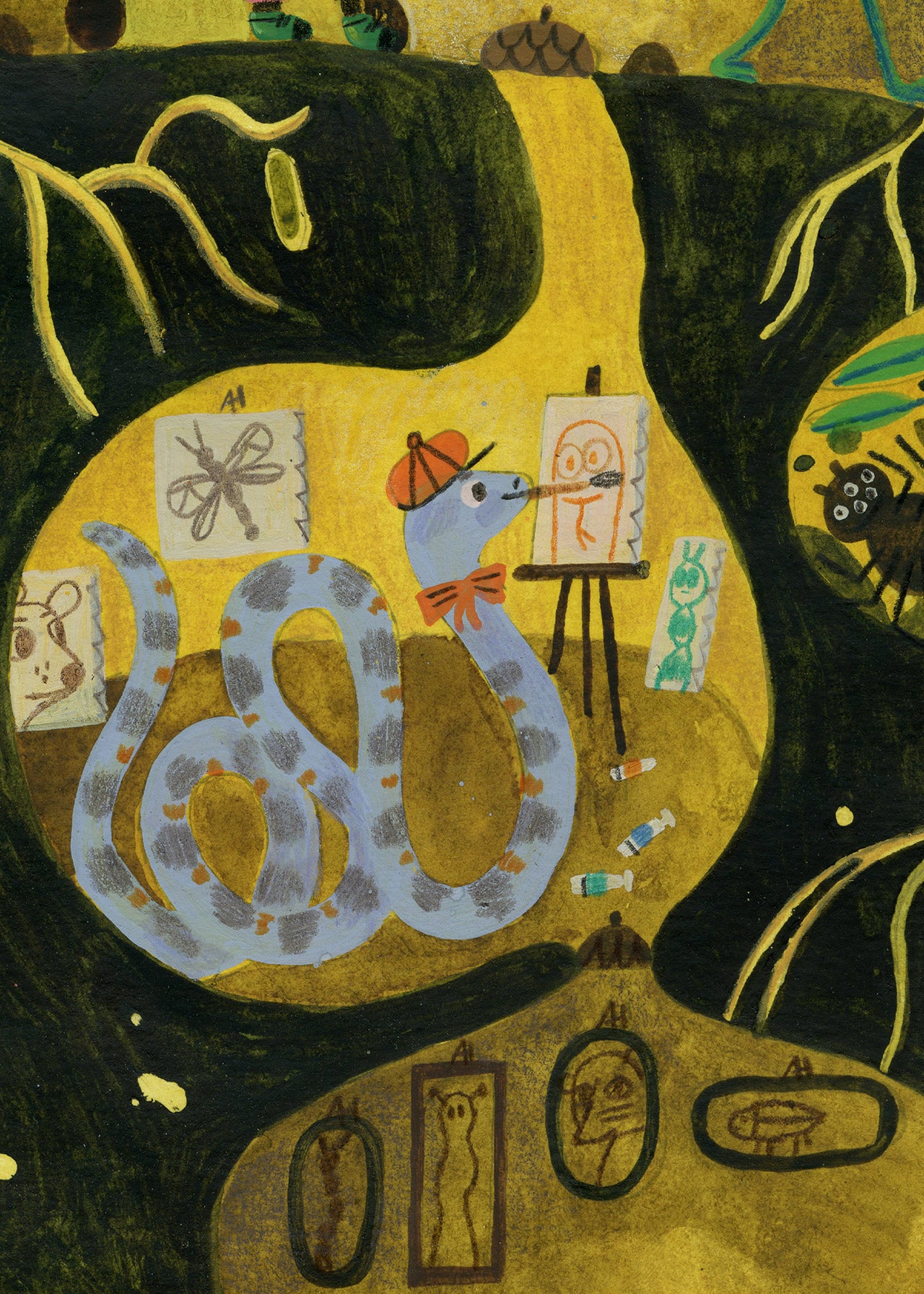 The underground is home