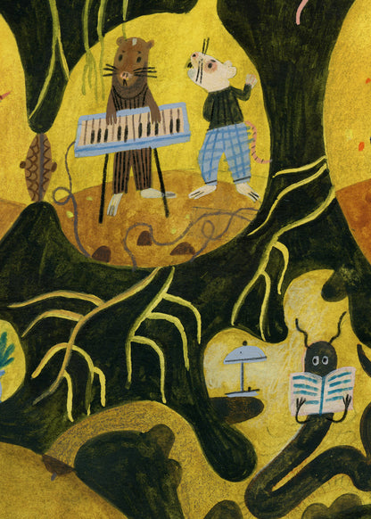 The underground is home